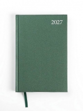 Darbo knyga 2027 A5 žalios spalvos STANDARD