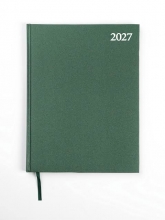 Kalendorius STANDARD A4, žalios spalvos 2027m.