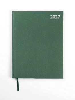 Kalendorius STANDARD A4, žalios spalvos 2027m.
