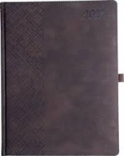 Kalendorius TRADITIONAL 2027, PU, A4, ruda