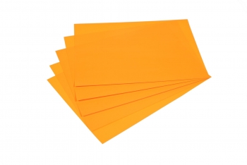 Lipnus popierius A4 20 lapų oranžinės spalvos KRESKA