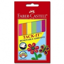 Montavimo guma Faber-Castel Tack-It, 50 g, spalvota, juostelėmis