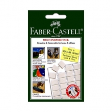 Montavimo kvadratėliai Faber-Castell Tack-it, 50g, baltos spalvos