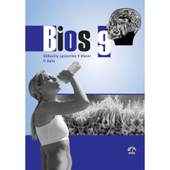 Bios 9. Biologijos užduočių sąsiuvinis 9kl. 2d