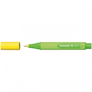 Rašiklis SCHNEIDER Link-it 0.4 mm geltonos spalvos