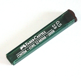 Grafitas Faber Castell, 2B, 0.5 mm, 12 vnt