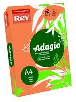 Spalvotas popierius REY ADAGIO 70, A4, 80 g m2, 500 lapų, moliūgų