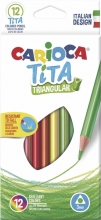 Pieštukai TITA 3-jų ribų Carioca