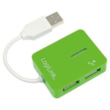 Adapteris LogiLink USB 2,0 4-PORT HUB