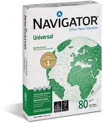 Kopijavimo popierius A4 80g m2 500 lapų NAVIGATOR UNIVERSAL
