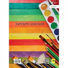 Tapybos albumas A4 10l. 185gr.