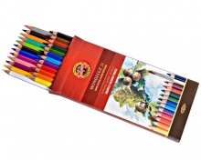 Pieštukai akvareliniai 24 spalvos 