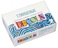 Akriliniai dažai DECOLA 9sp.20 ml
