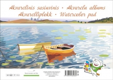 Sąsiuvinis akvarelinis A4 20 lapų 200gsm.