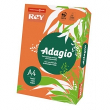 Spalvotas popierius REY ADAGIO 21, A4, 80 g, 500 lapų, oranžinė