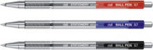 Tušinukas 0.7mm, automatinis, įvairių spalvų Deli Ball-Pen D6511