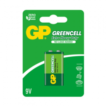 Baterija 9V Greencell GP