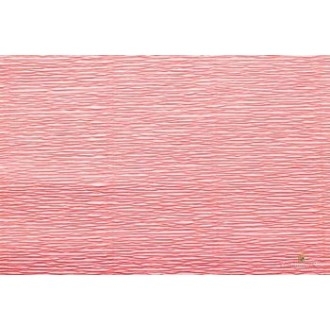 Krepinis popierius FLORIST 180g. švesiai rožinės-koralinės spalvos 601