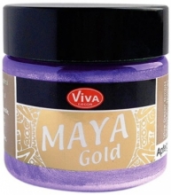 Dažai dekor.su met.ef., Maya-Gold, 50ml,