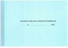 Įplaukų ir išlaidų apskaitos žurnalas F1 1501045