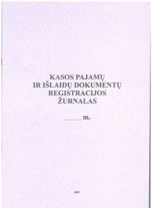 Kasos pajamų ir išlaidų dokumentų registracijos žurnalas