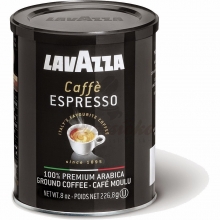 Kava LAVAZA Espresso 250g. skardoje