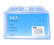 Vardinė kortelė S.B.T., 84x54mm, NB-9019