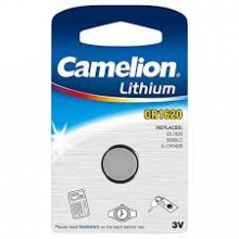 Baterija diskinė Camelion CR1620 3V.