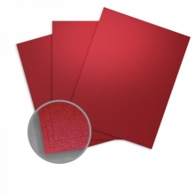 Dekoratyvinis popierius Curious Metal. 120g. A4 raudonos spalvos (Red Lacquer) Pakuotėje 50 lapų