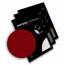 Dekoratyvinis popierius Curious Translucents, 100g., 50l., A4, raudonas