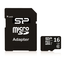 Atminties SP 16GB, SDHC, CLASS10 su adapteriu
