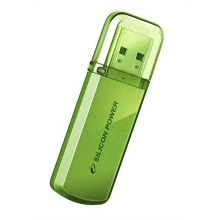 Atmintinė SP 16GB USB 2.0 HELIOS 101, šv. žalios sp.
