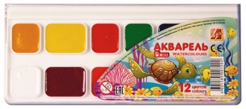 Akvareliniai dažai 