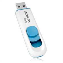 Atmintinė ADATA 16GB USB  stick  C008 USB 2.0 balta mėlyna