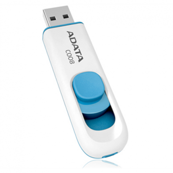 Atmintinė ADATA 16GB USB stick C008 USB 2.0 balta mėlyna