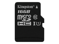 Atmintinė KINGSTON 16 GB microSDHC Class10