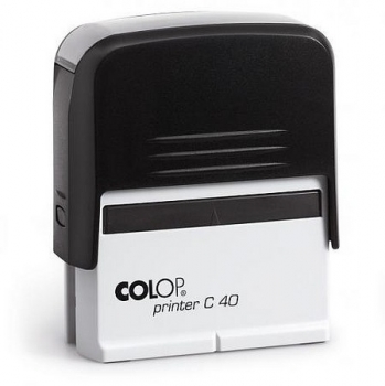 Antspaudo korpusas Printer Colop C40 juodos spalvos