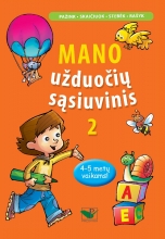 Mano užduočių sąsiuvinis 2 dalis 4-5 metų