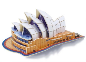 Dėlionė 3D medinė, Sidnėjaus Operos namai