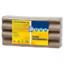 Molis natūralus 1kg. skulptūroms ASTRA