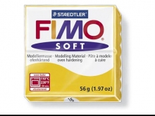 Modeliavimo masė FIMO Soft, 56 g. saulės geltona Nr. 16