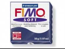 Modeliavimo masė Fimo SOFT, 56g, tamsiai mėlyna Nr. 35