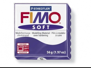 Modelinas kepamas FIMO 56 g. Nr, 63, slyvų violetinė spalva