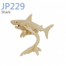 Dėlionė 3D medinė Ryklys