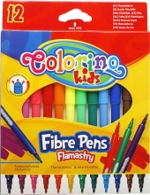 Flomasteriai 12 spalvų, Colorino Kids
