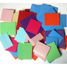 Gofruotas kartonas įvairių spalvų, 1 lapas