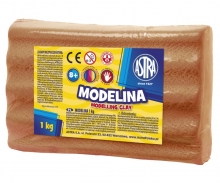 Modelinas kepamas 1kg. rudas ASTRA