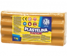 Plastilinas 1kg oranžinis ASTRA