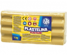 Plastilinas 1kg. šv.rudas ASTRA