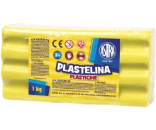 Plastilinas 1kg. citrininis ASTRA